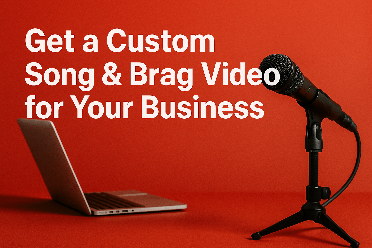 🎶 Custom Songs & Brag Videos for Your Business