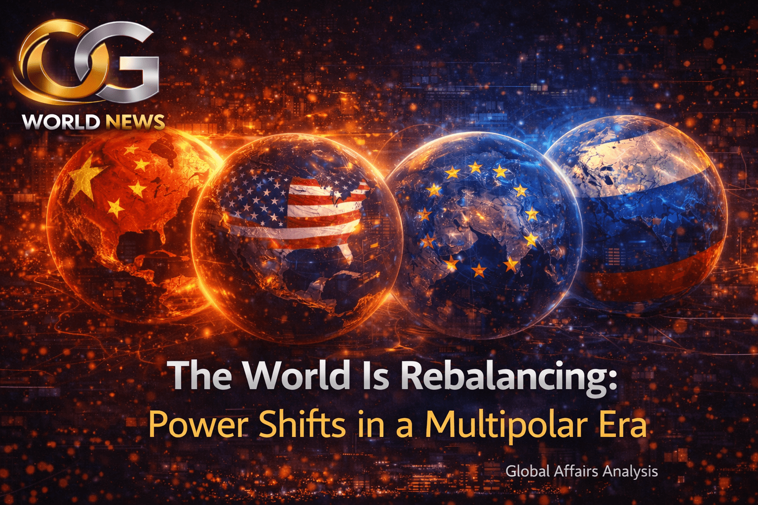 The World Is Rebalancing: Power Shifts in a Multipolar Era